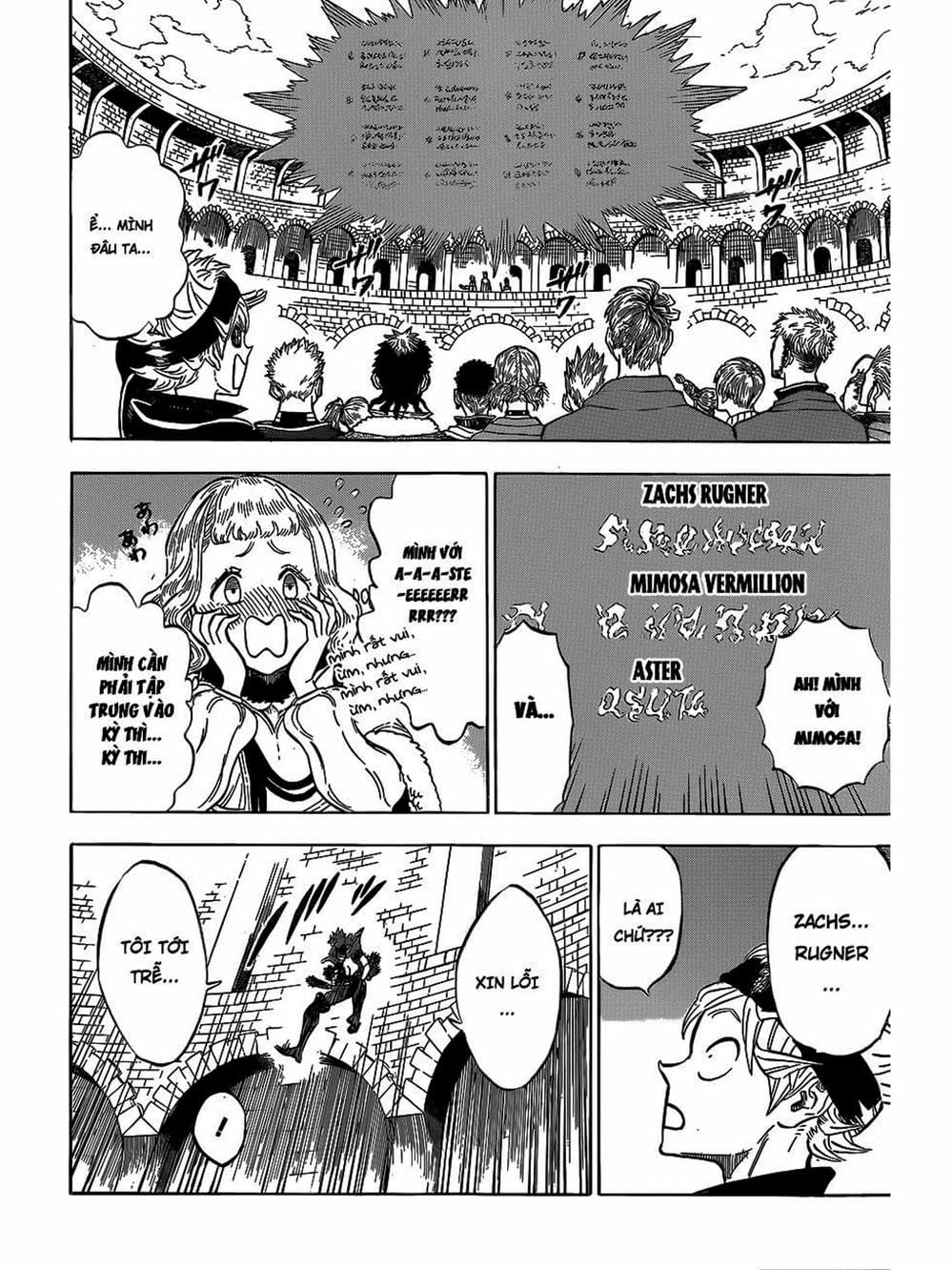 Truyện Tranh Pháp Sư Không Phép Thuật - Black Clover trang 5