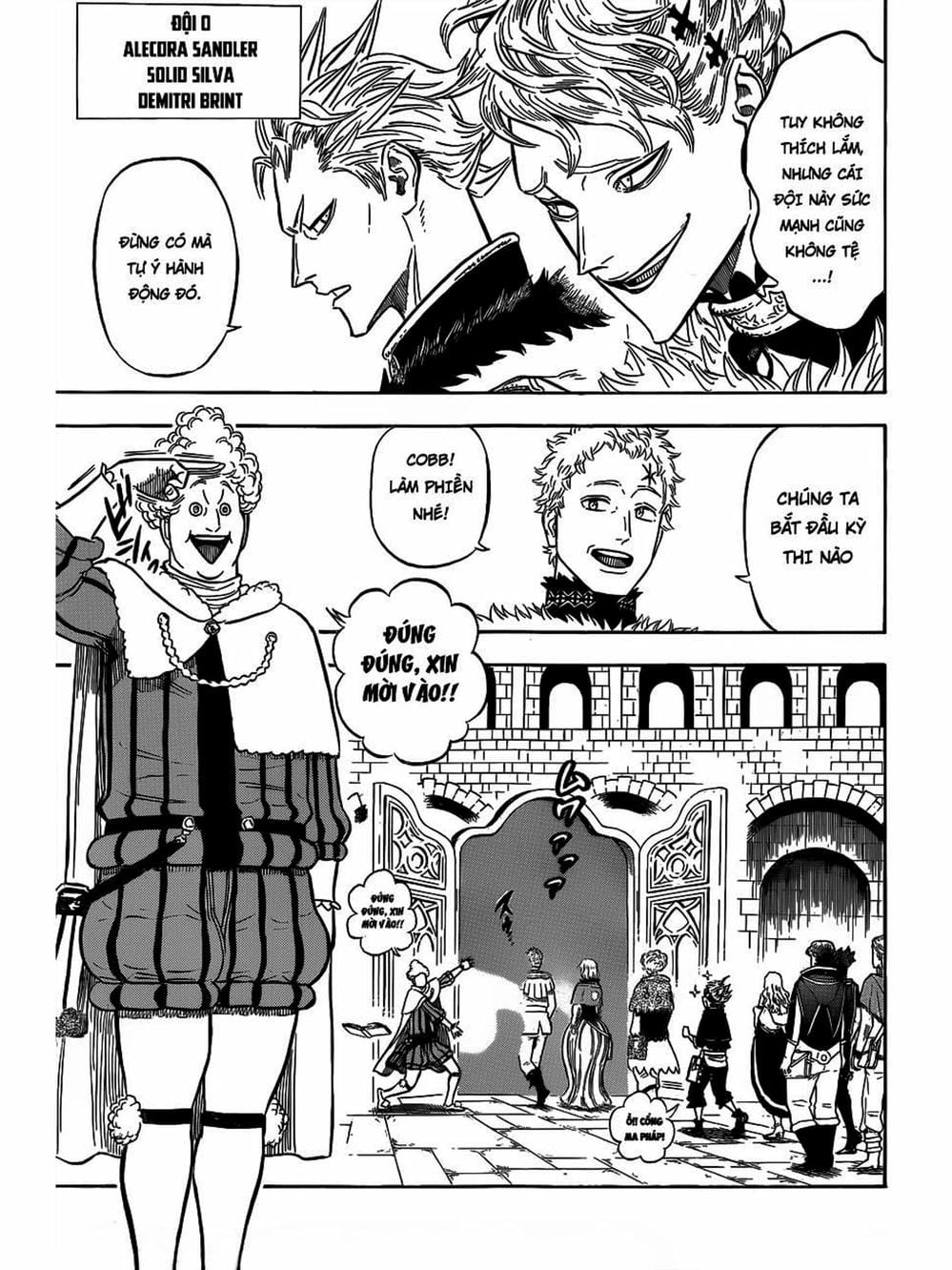 Truyện Tranh Pháp Sư Không Phép Thuật - Black Clover trang 5