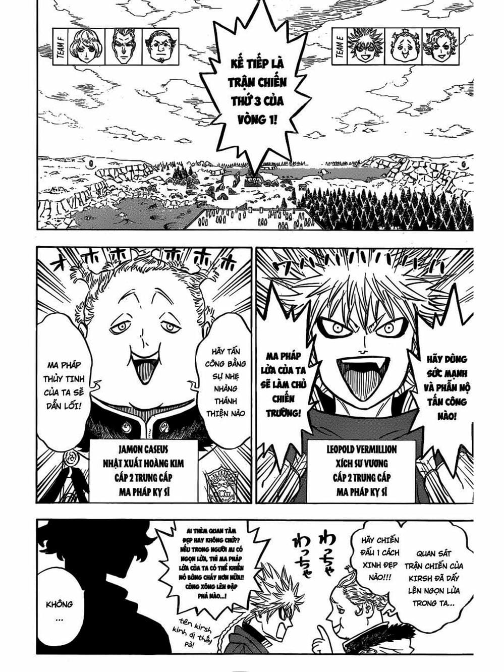 Truyện Tranh Pháp Sư Không Phép Thuật - Black Clover trang 5