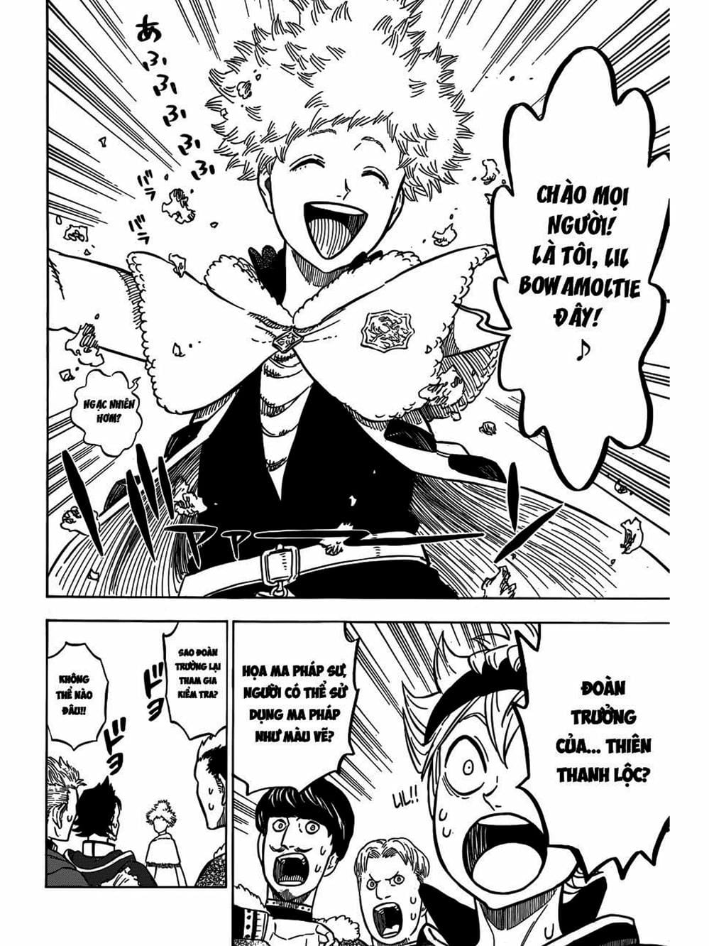 Truyện Tranh Pháp Sư Không Phép Thuật - Black Clover trang 5