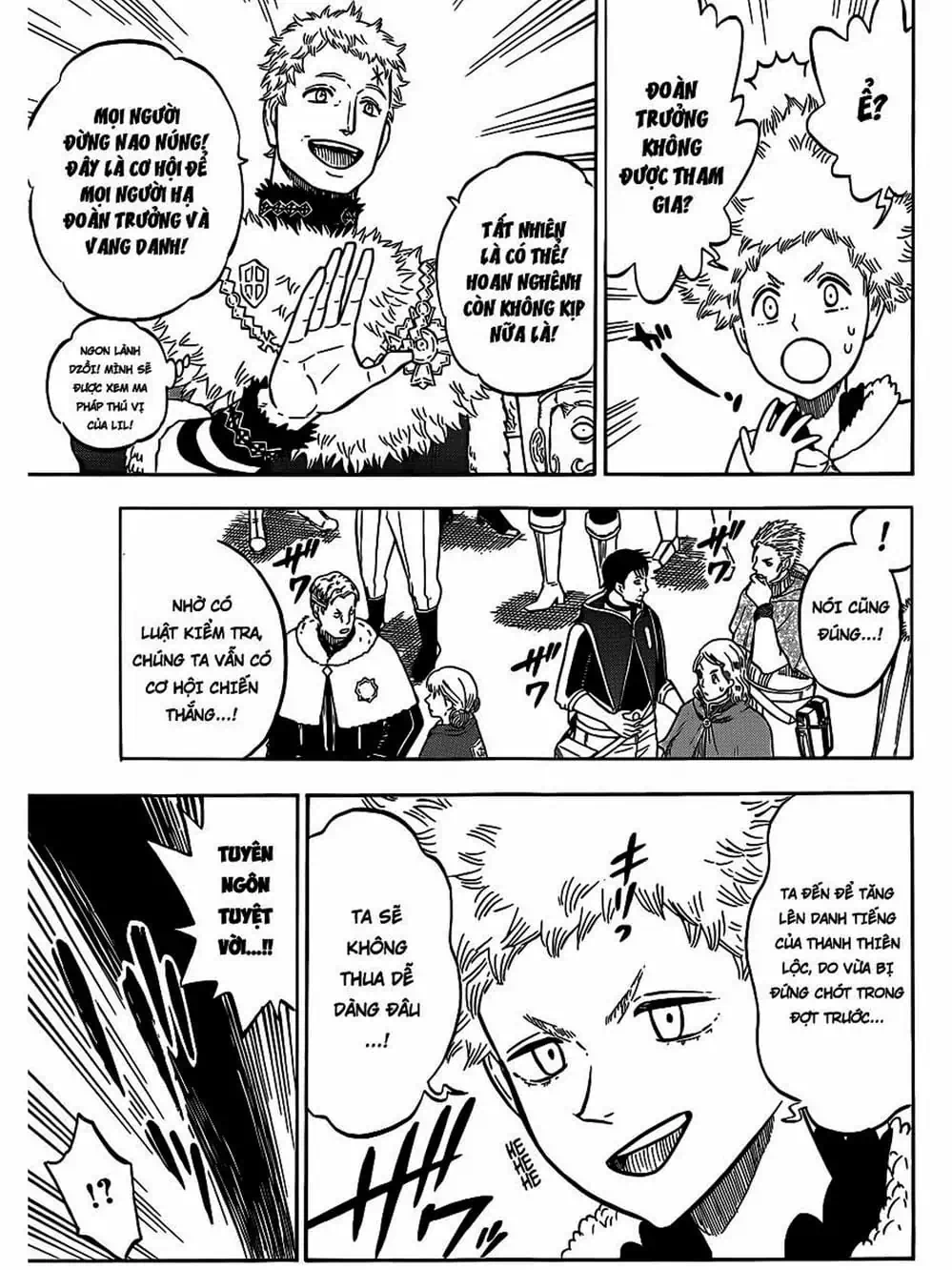 Truyện Tranh Pháp Sư Không Phép Thuật - Black Clover trang 5