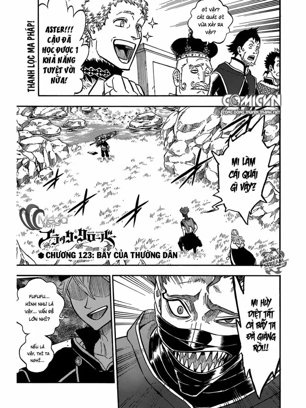 Truyện Tranh Pháp Sư Không Phép Thuật - Black Clover trang 5