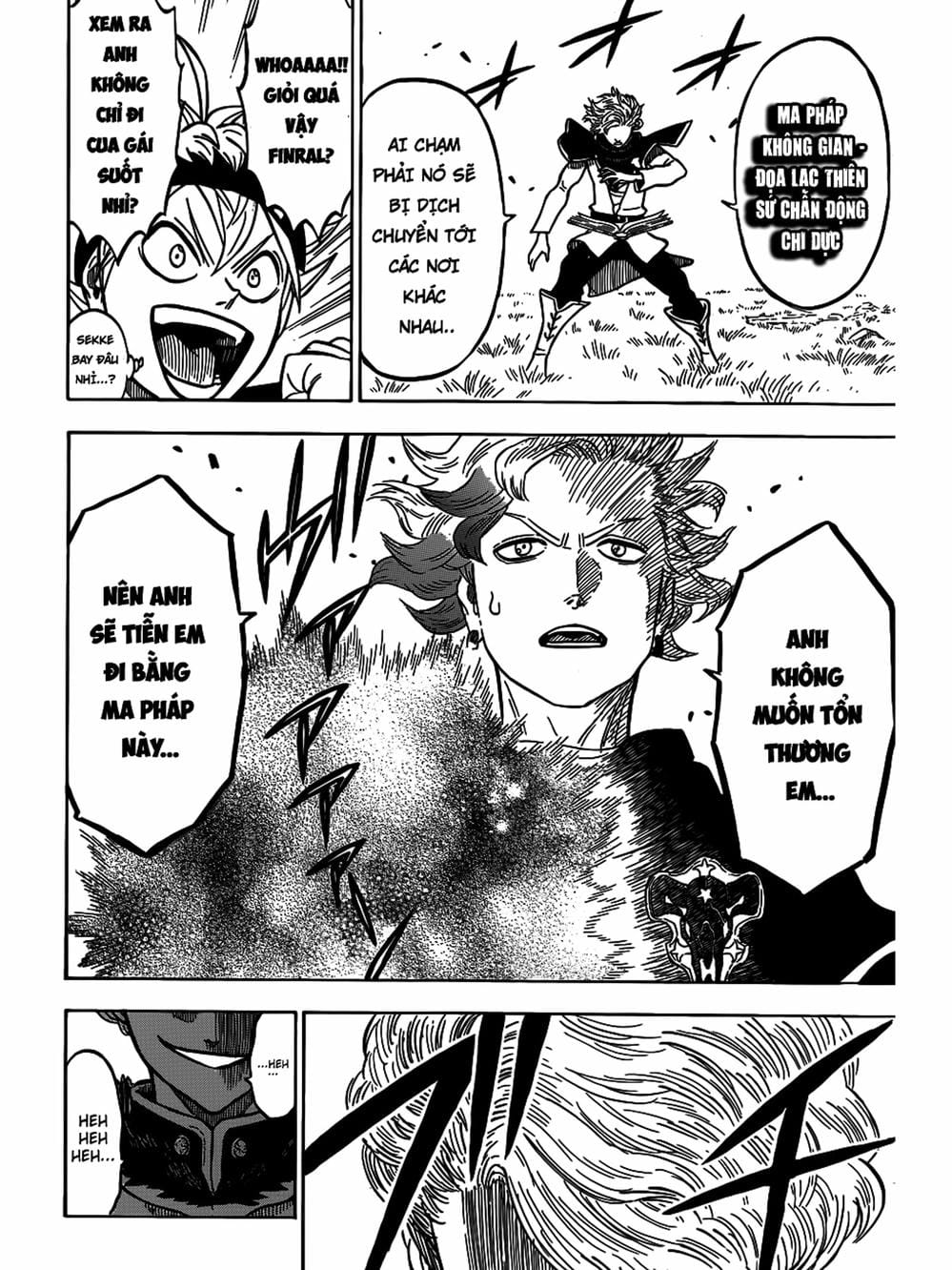 Truyện Tranh Pháp Sư Không Phép Thuật - Black Clover trang 5