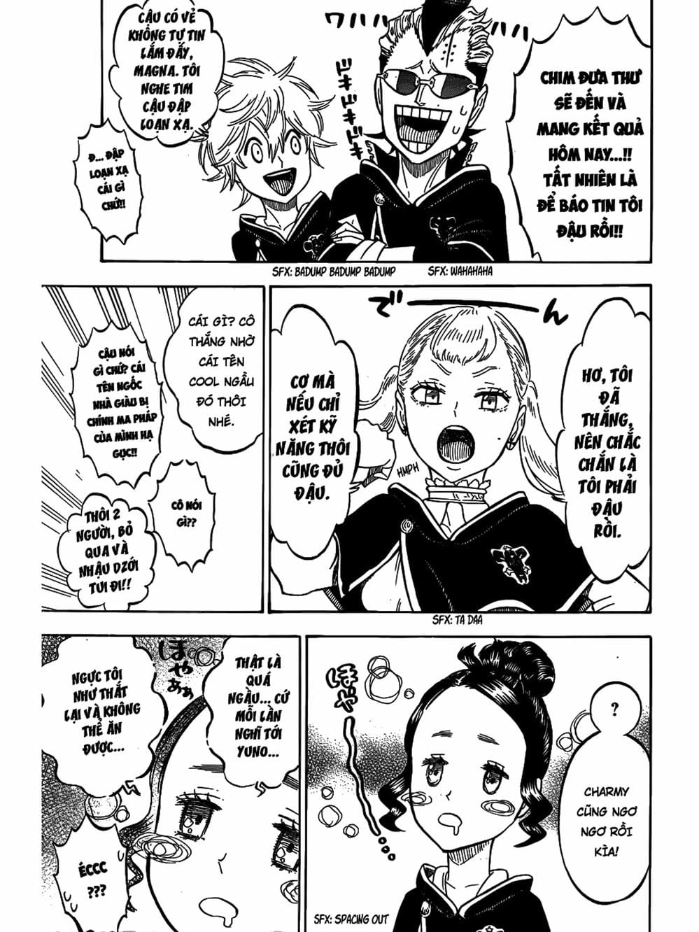 Truyện Tranh Pháp Sư Không Phép Thuật - Black Clover trang 5