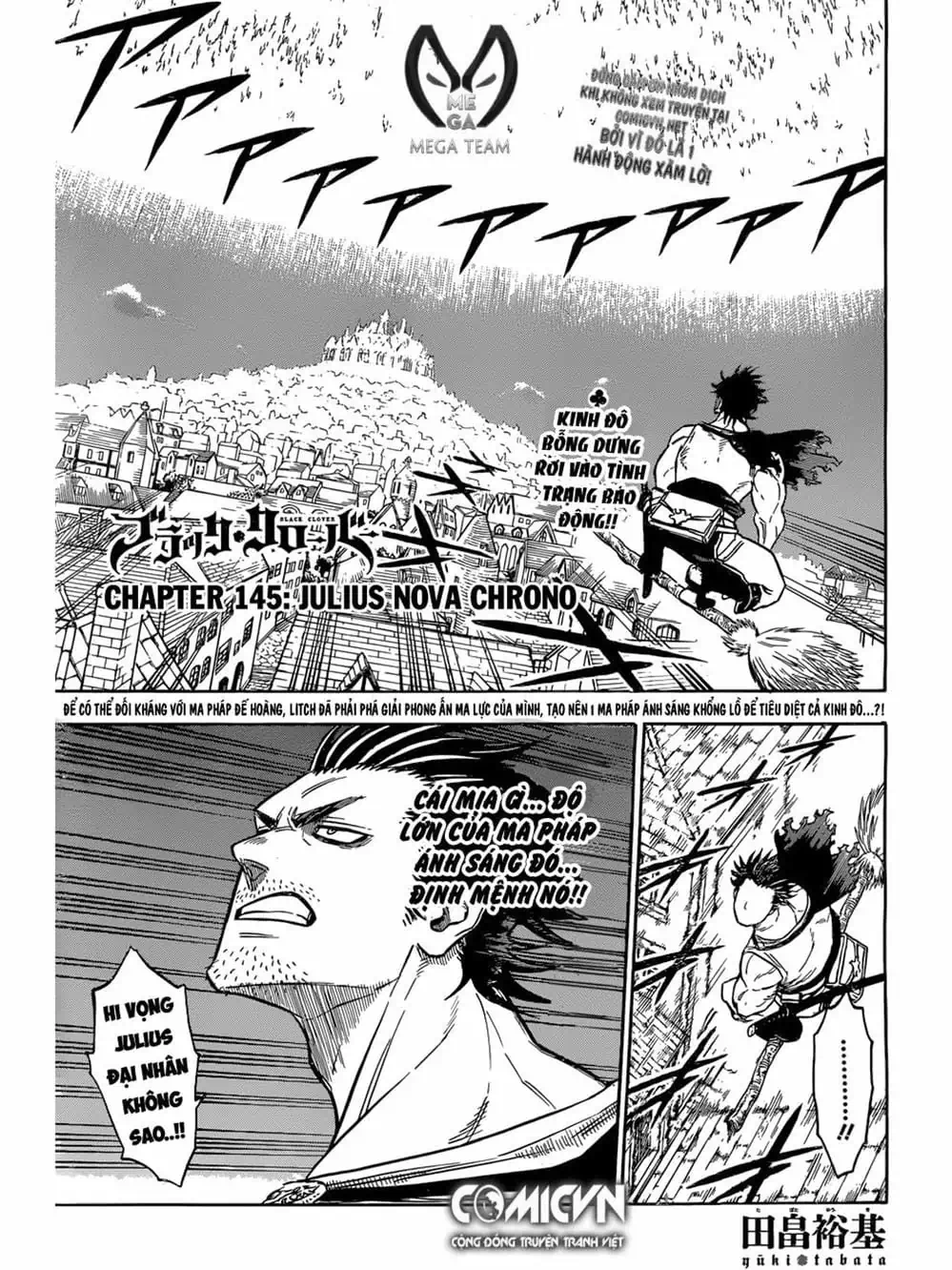 Truyện Tranh Pháp Sư Không Phép Thuật - Black Clover trang 5