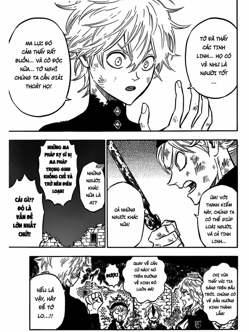 Truyện Tranh Pháp Sư Không Phép Thuật - Black Clover trang 5