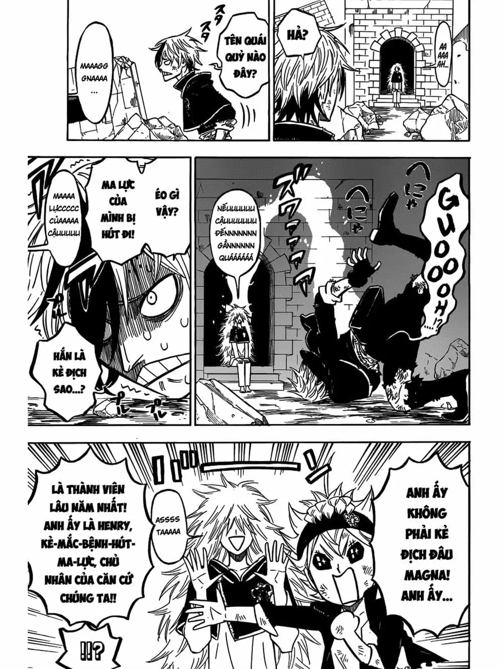 Truyện Tranh Pháp Sư Không Phép Thuật - Black Clover trang 5
