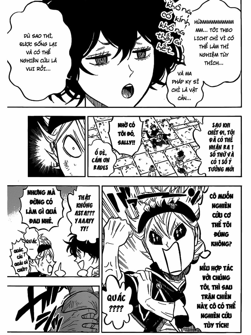 Truyện Tranh Pháp Sư Không Phép Thuật - Black Clover trang 5