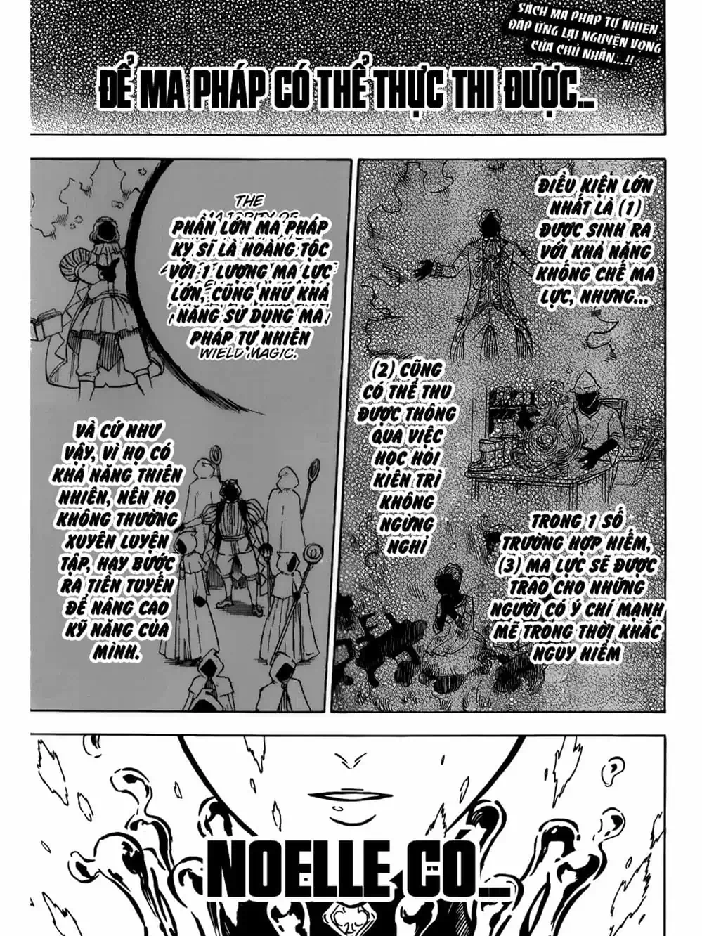 Truyện Tranh Pháp Sư Không Phép Thuật - Black Clover trang 5