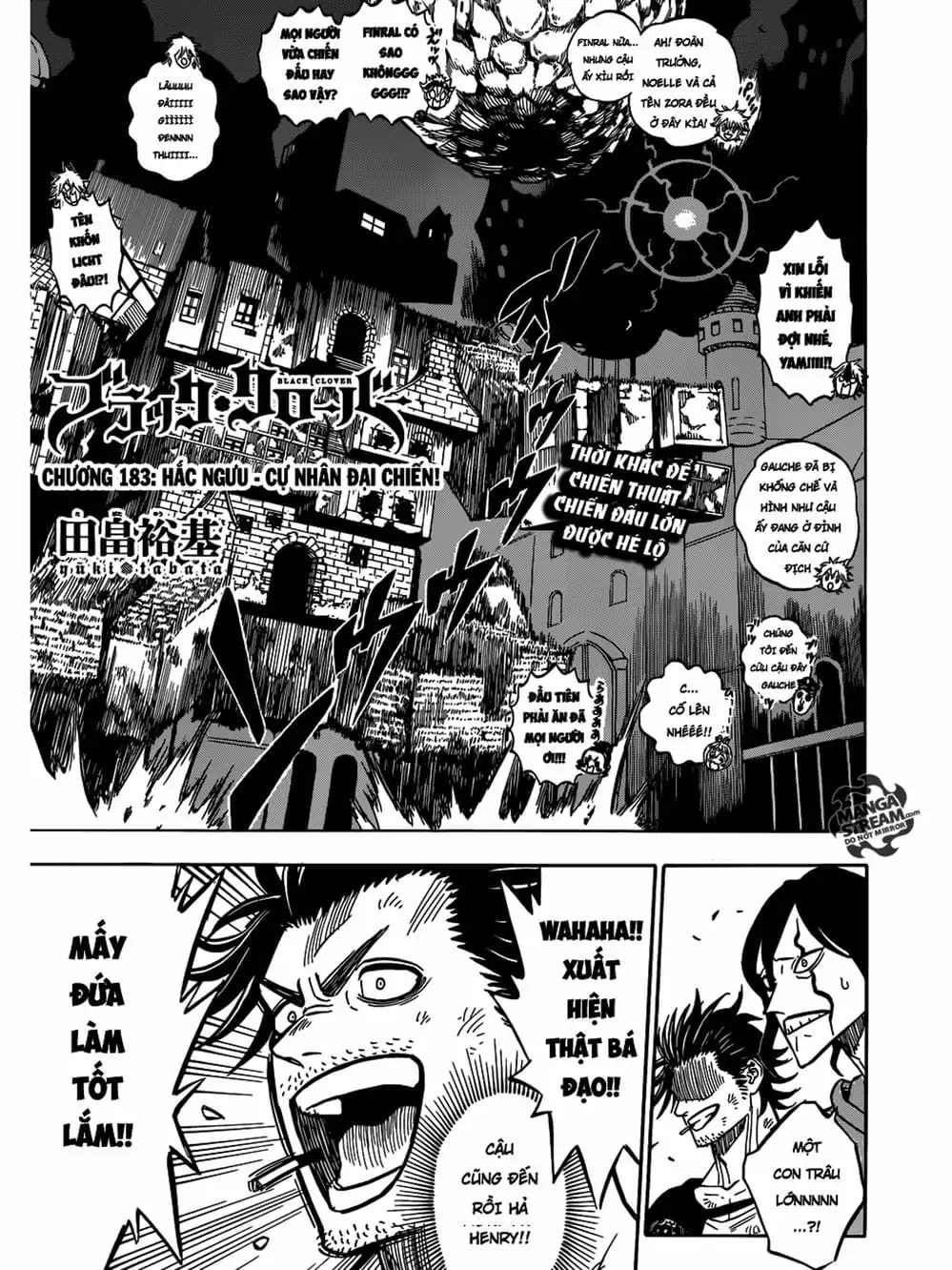 Truyện Tranh Pháp Sư Không Phép Thuật - Black Clover trang 5