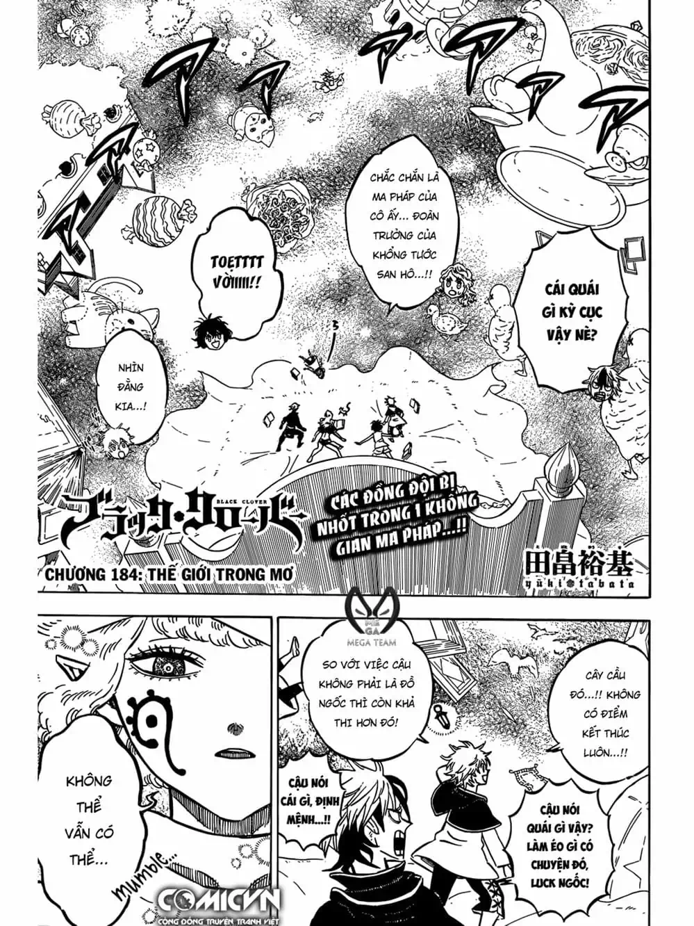 Truyện Tranh Pháp Sư Không Phép Thuật - Black Clover trang 5