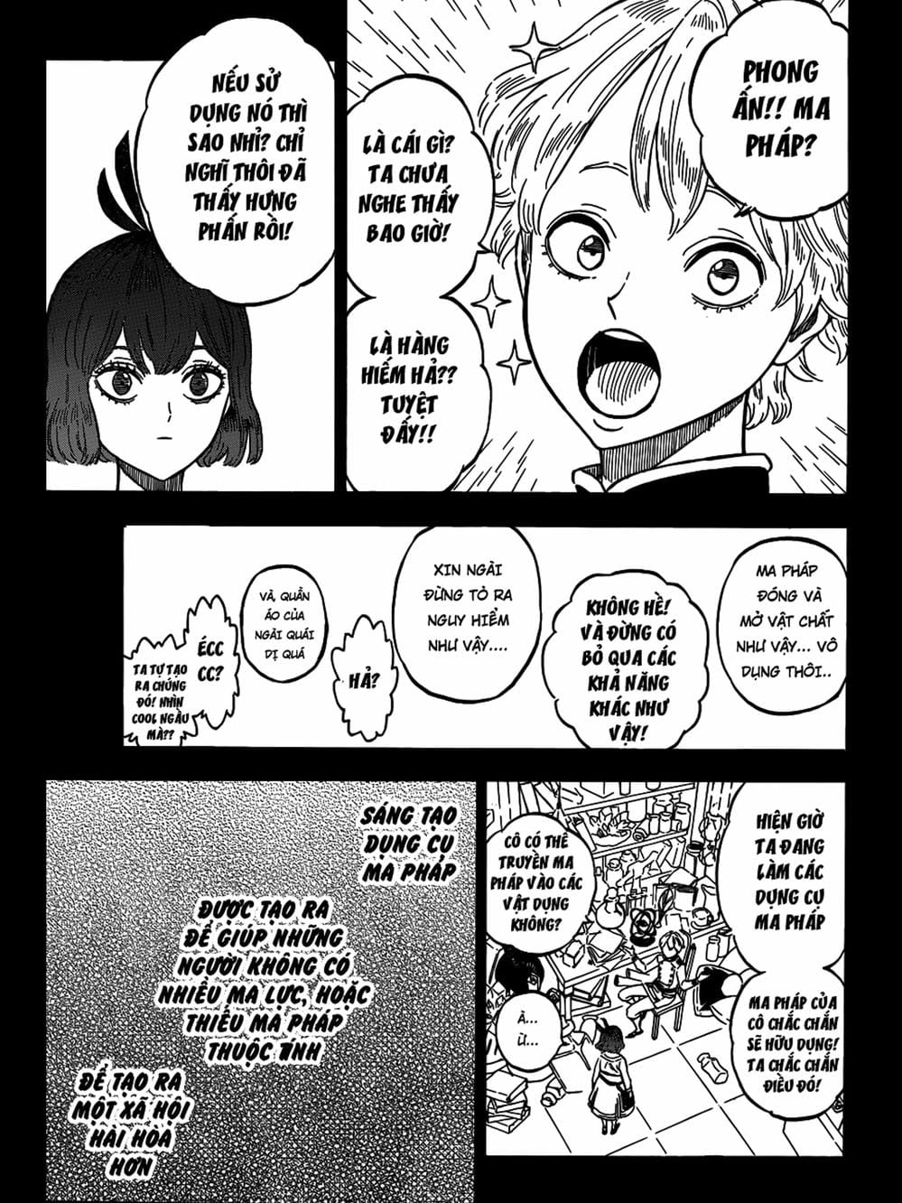 Truyện Tranh Pháp Sư Không Phép Thuật - Black Clover trang 5
