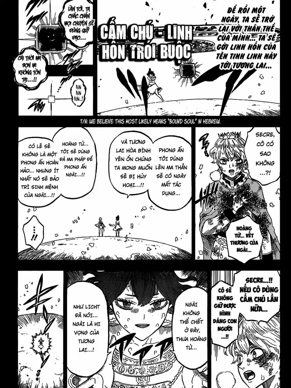 Truyện Tranh Pháp Sư Không Phép Thuật - Black Clover trang 5