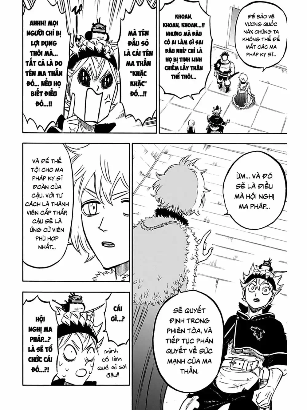 Truyện Tranh Pháp Sư Không Phép Thuật - Black Clover trang 5