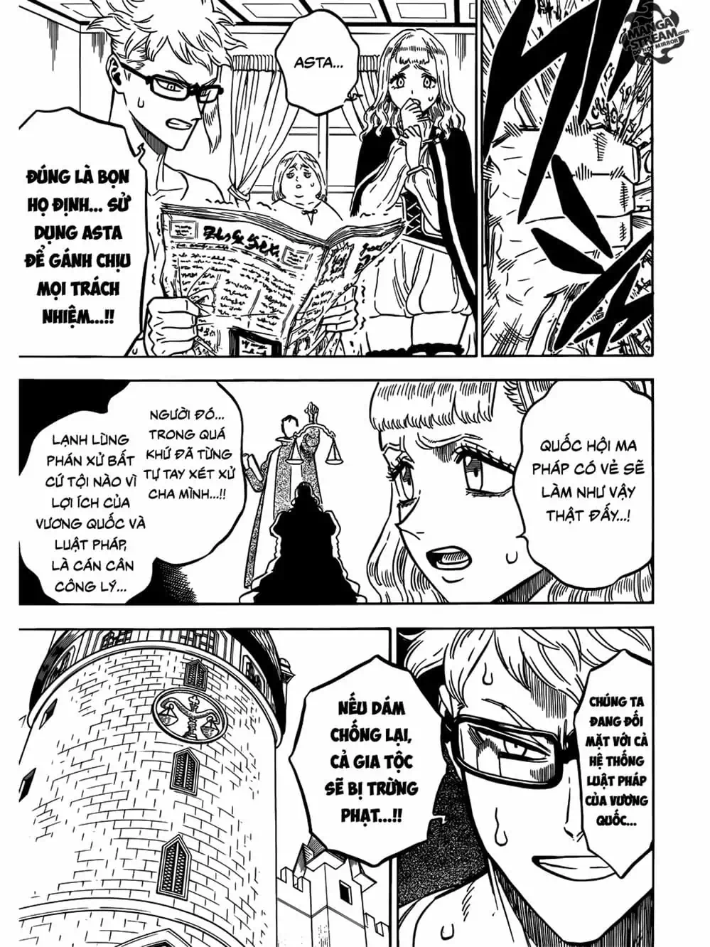 Truyện Tranh Pháp Sư Không Phép Thuật - Black Clover trang 5