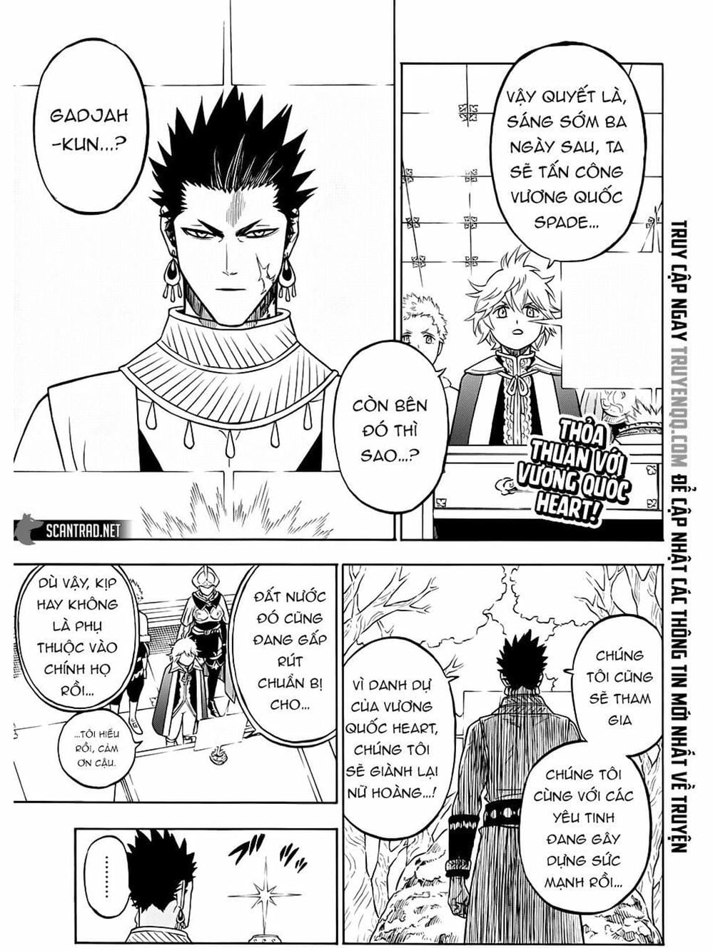 Truyện Tranh Pháp Sư Không Phép Thuật - Black Clover trang 5