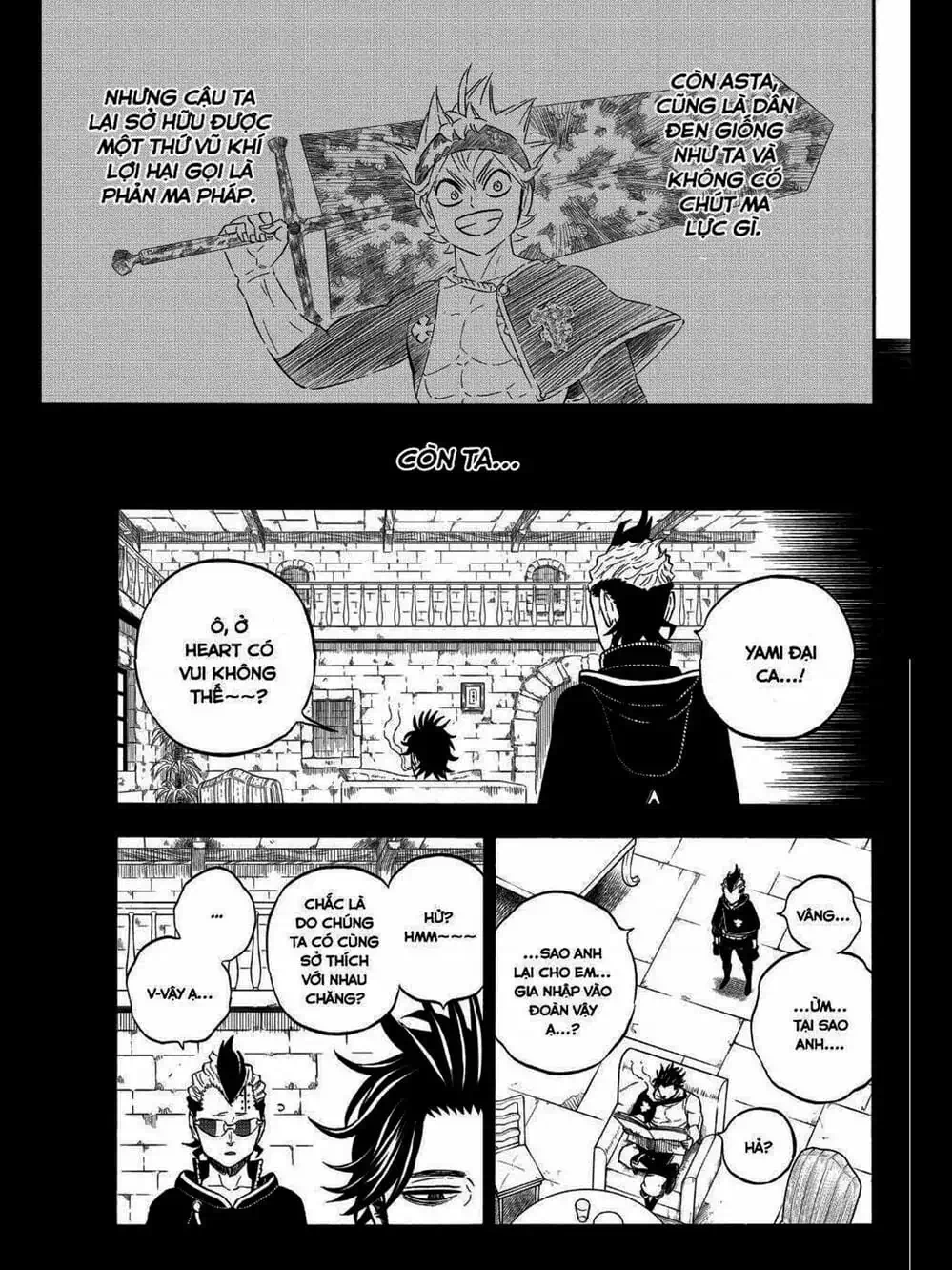 Truyện Tranh Pháp Sư Không Phép Thuật - Black Clover trang 5