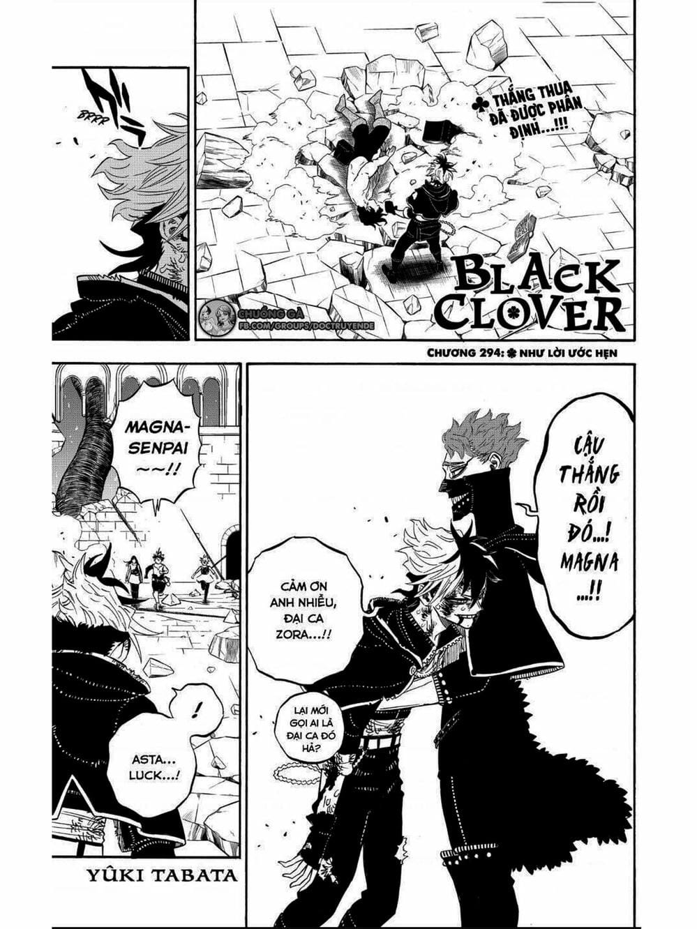 Truyện Tranh Pháp Sư Không Phép Thuật - Black Clover trang 5
