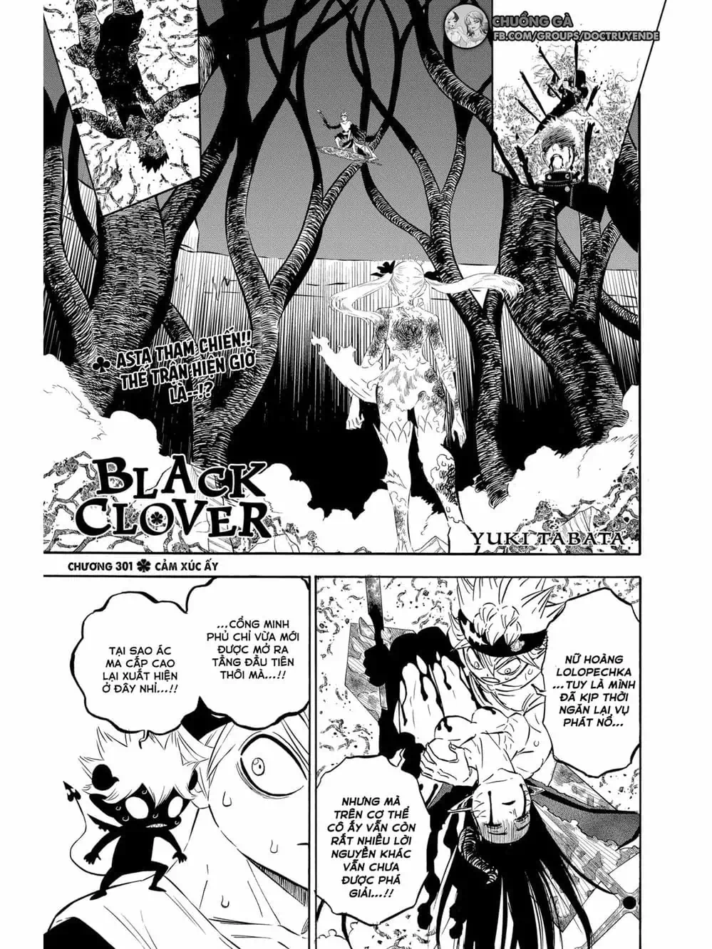 Truyện Tranh Pháp Sư Không Phép Thuật - Black Clover trang 5
