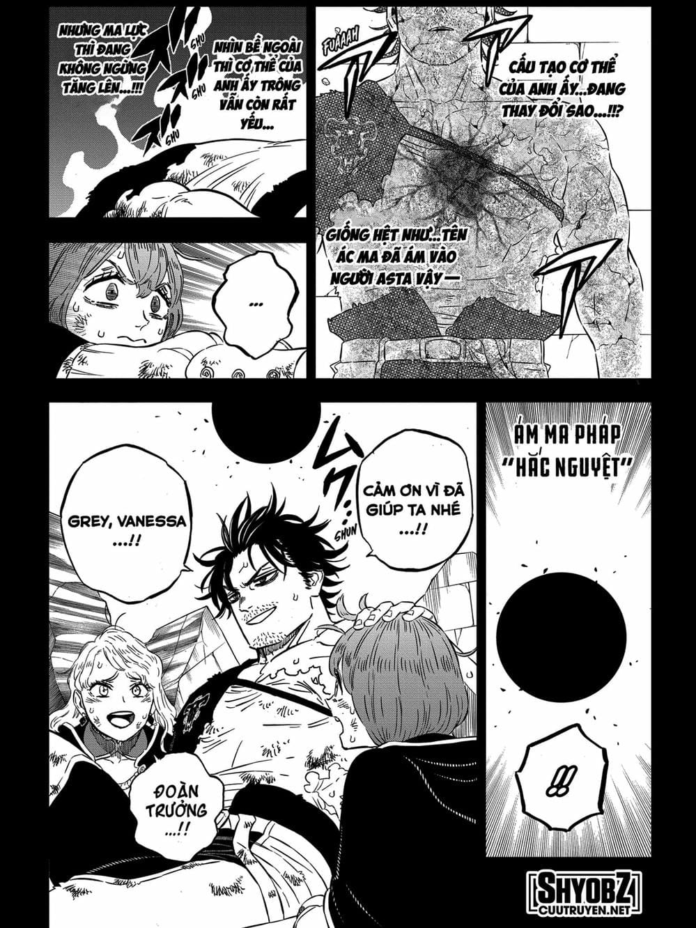 Truyện Tranh Pháp Sư Không Phép Thuật - Black Clover trang 5