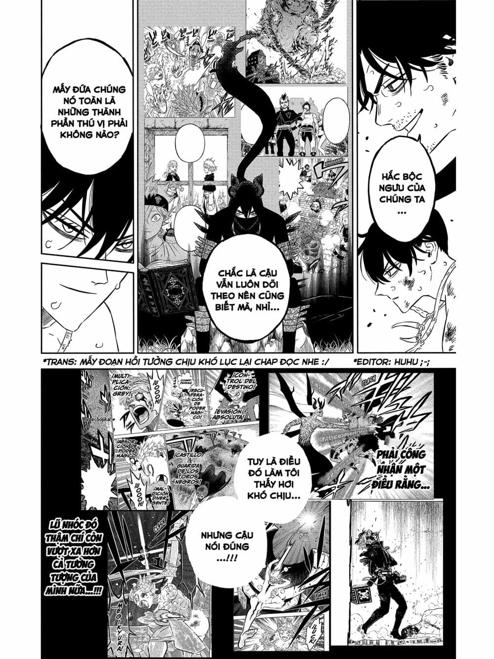 Truyện Tranh Pháp Sư Không Phép Thuật - Black Clover trang 5