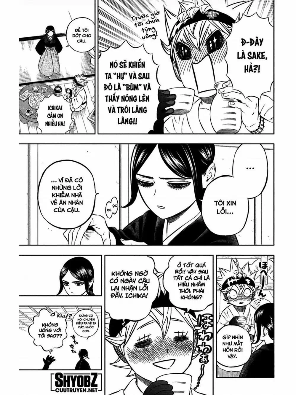 Truyện Tranh Pháp Sư Không Phép Thuật - Black Clover trang 5