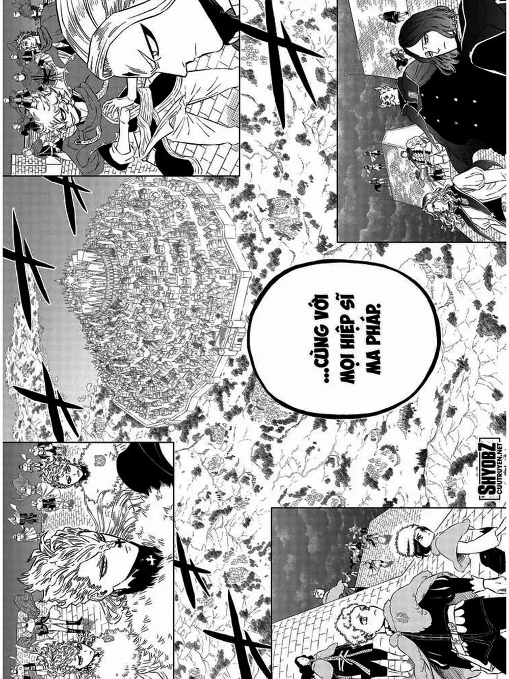 Truyện Tranh Pháp Sư Không Phép Thuật - Black Clover trang 5