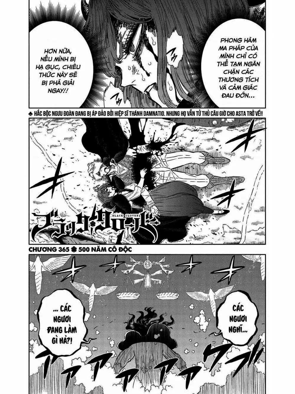Truyện Tranh Pháp Sư Không Phép Thuật - Black Clover trang 5