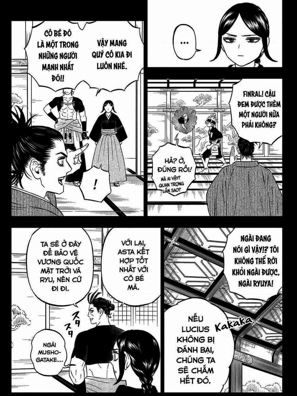 Truyện Tranh Pháp Sư Không Phép Thuật - Black Clover trang 5