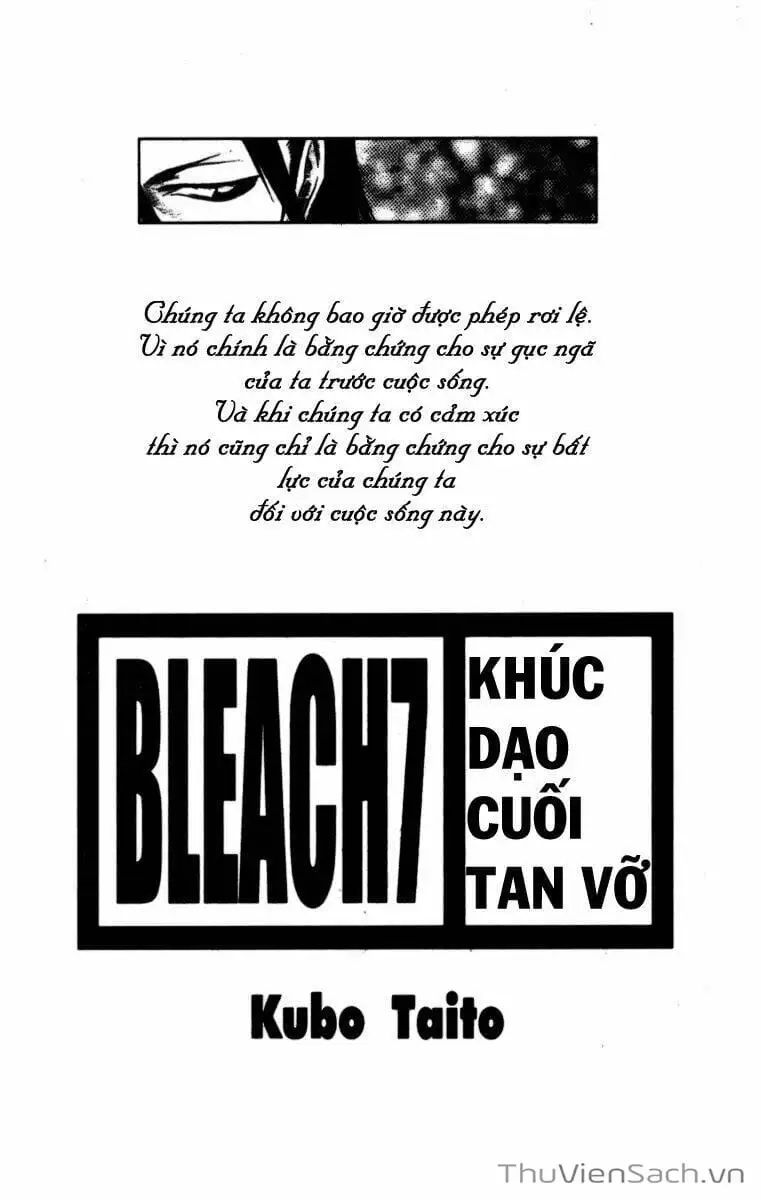 Truyện Tranh Bleach - Sứ Mạng Thần Chết trang 6
