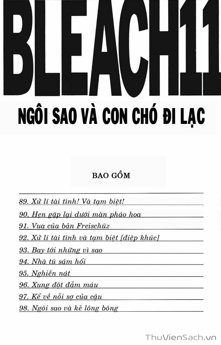 Truyện Tranh Bleach - Sứ Mạng Thần Chết trang 6