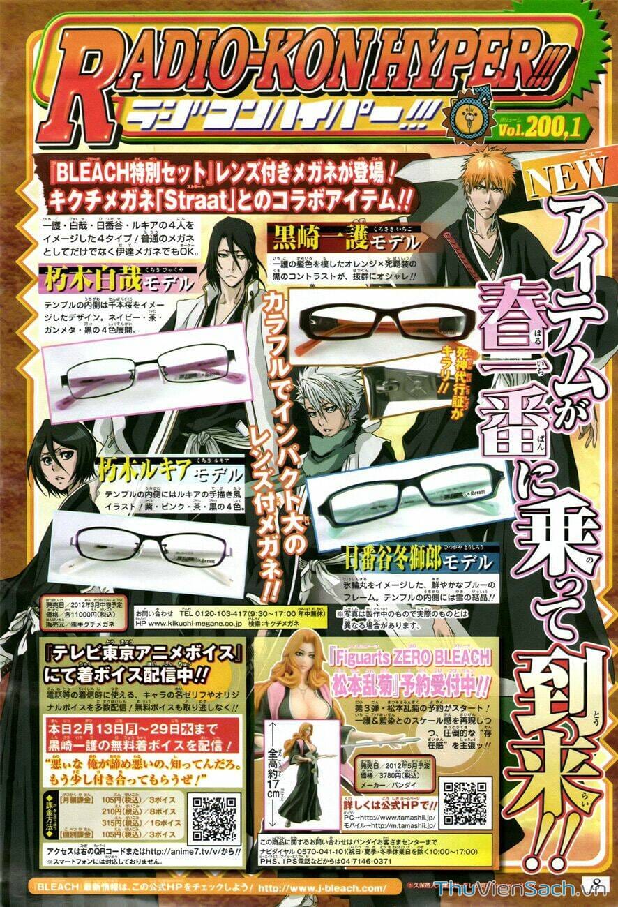 Truyện Tranh Bleach - Sứ Mạng Thần Chết trang 6