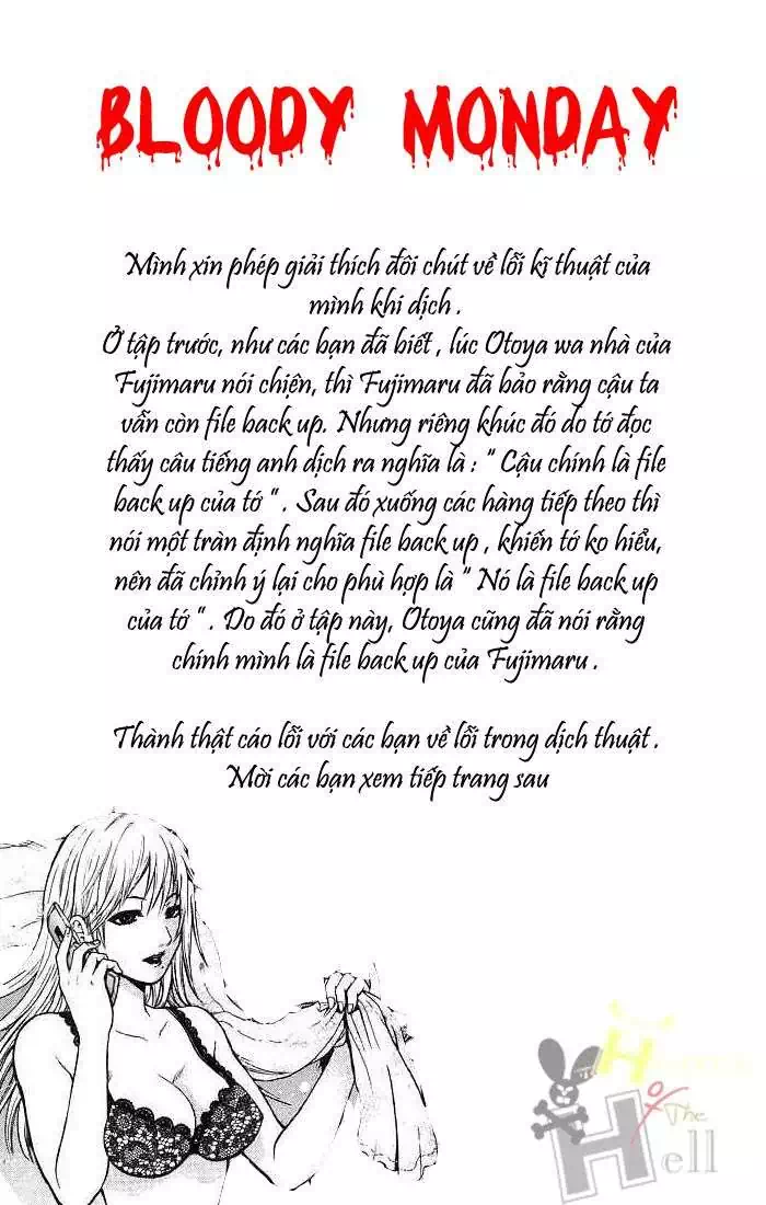 Truyện Tranh Ngày Thứ Hai Đẫm Máu - Bloody Monday trang 3