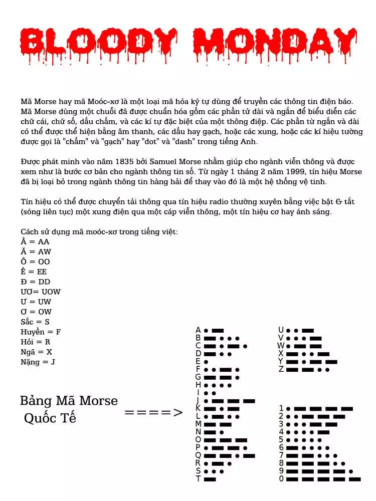 Truyện Tranh Ngày Thứ Hai Đẫm Máu - Bloody Monday trang 3