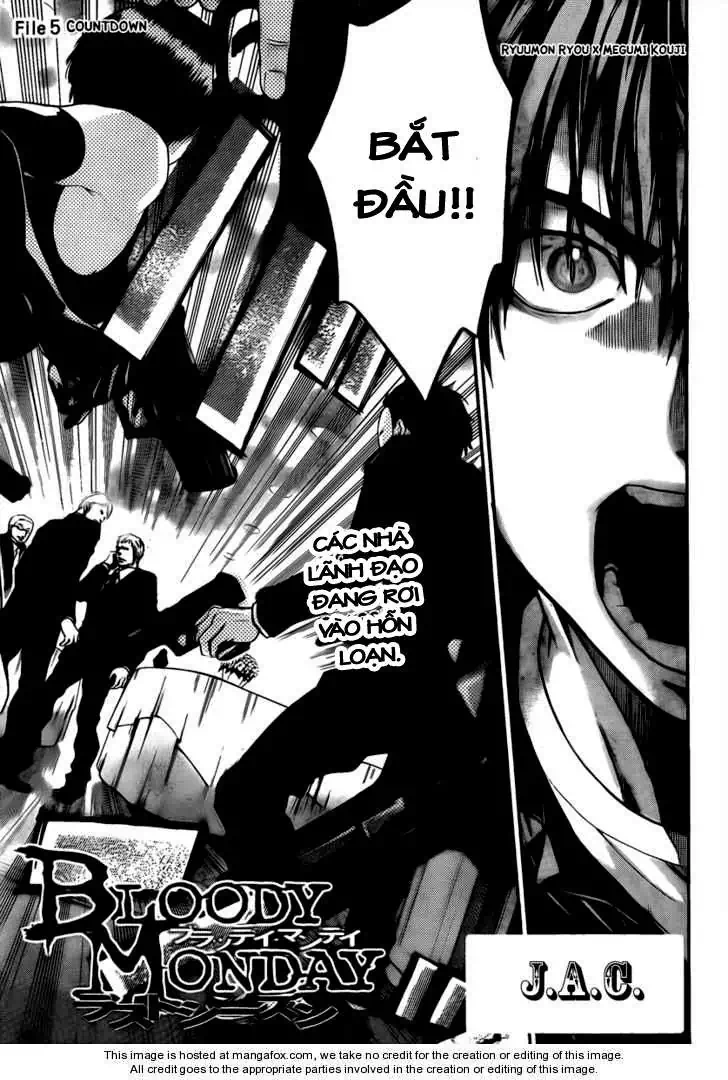 Truyện Tranh Ngày Thứ Hai Đẫm Máu - Bloody Monday trang 3