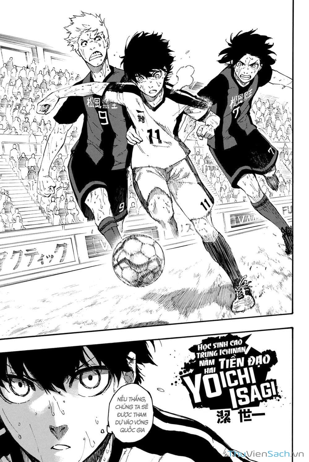 Truyện Tranh Tiền Đạo Số 1 - Blue Lock trang 6