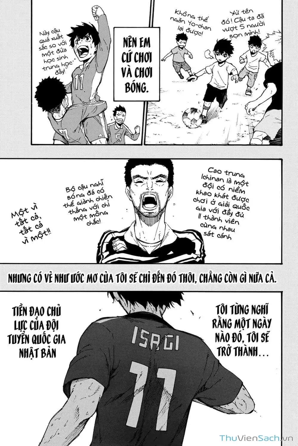 Truyện Tranh Tiền Đạo Số 1 - Blue Lock trang 5