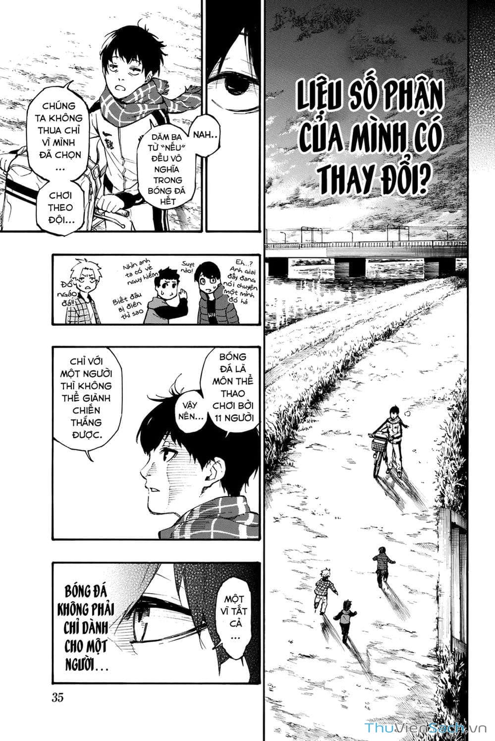 Truyện Tranh Tiền Đạo Số 1 - Blue Lock trang 6