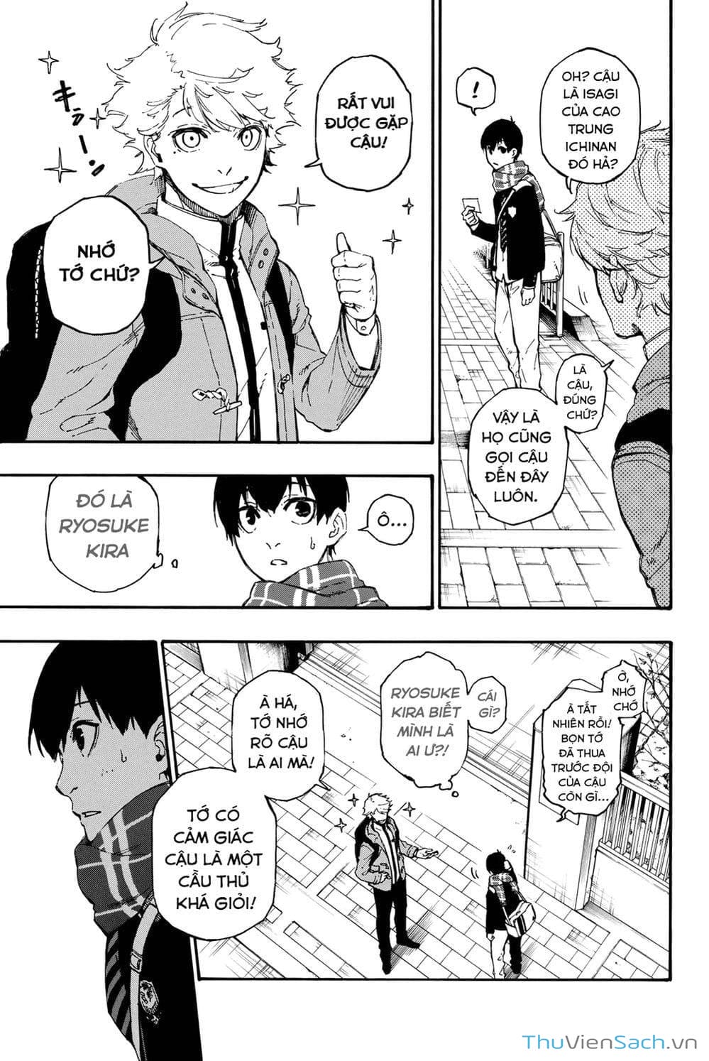 Truyện Tranh Tiền Đạo Số 1 - Blue Lock trang 6