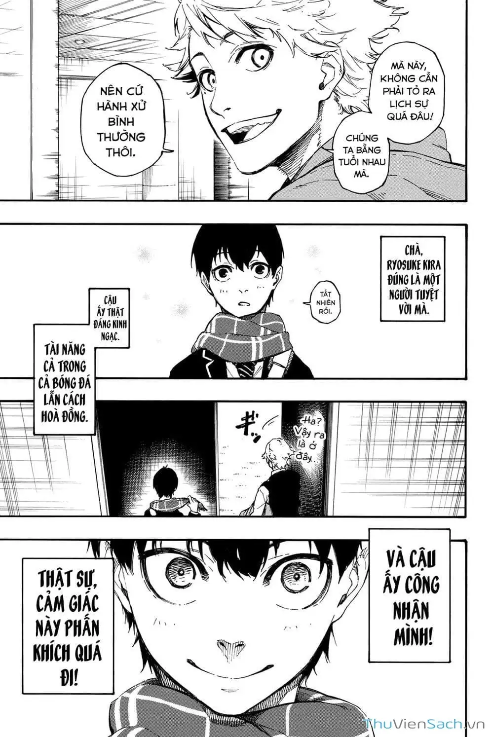 Truyện Tranh Tiền Đạo Số 1 - Blue Lock trang 5