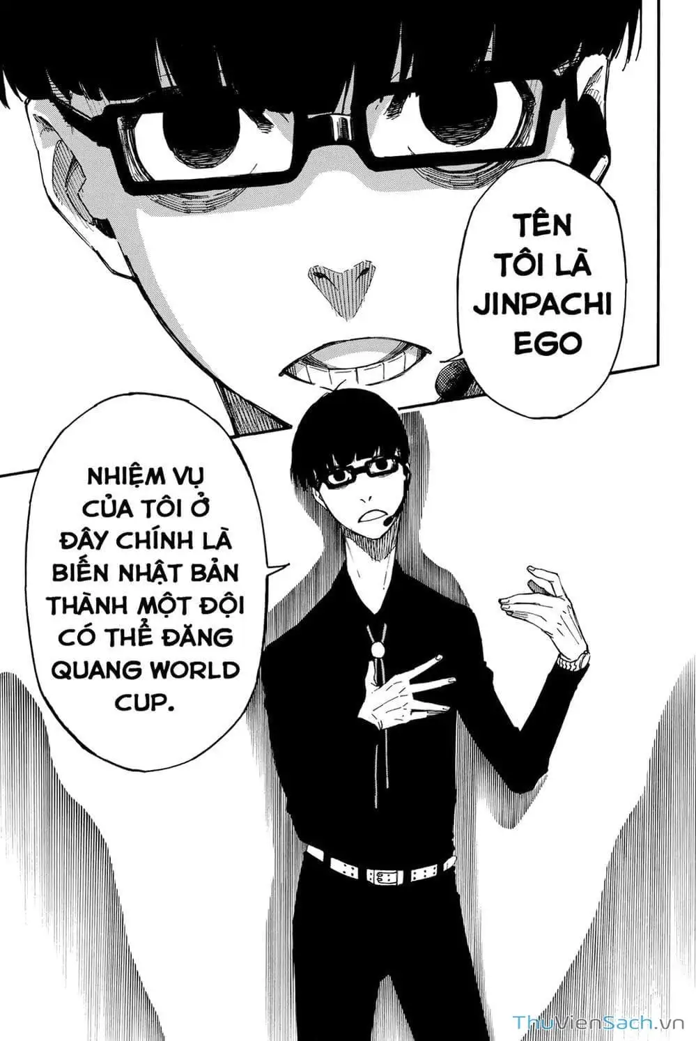 Truyện Tranh Tiền Đạo Số 1 - Blue Lock trang 5