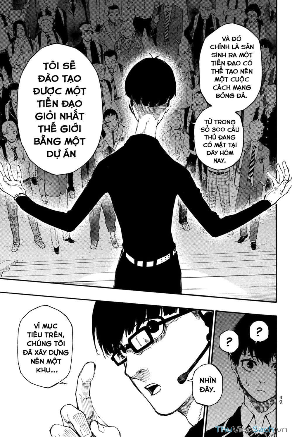 Truyện Tranh Tiền Đạo Số 1 - Blue Lock trang 6