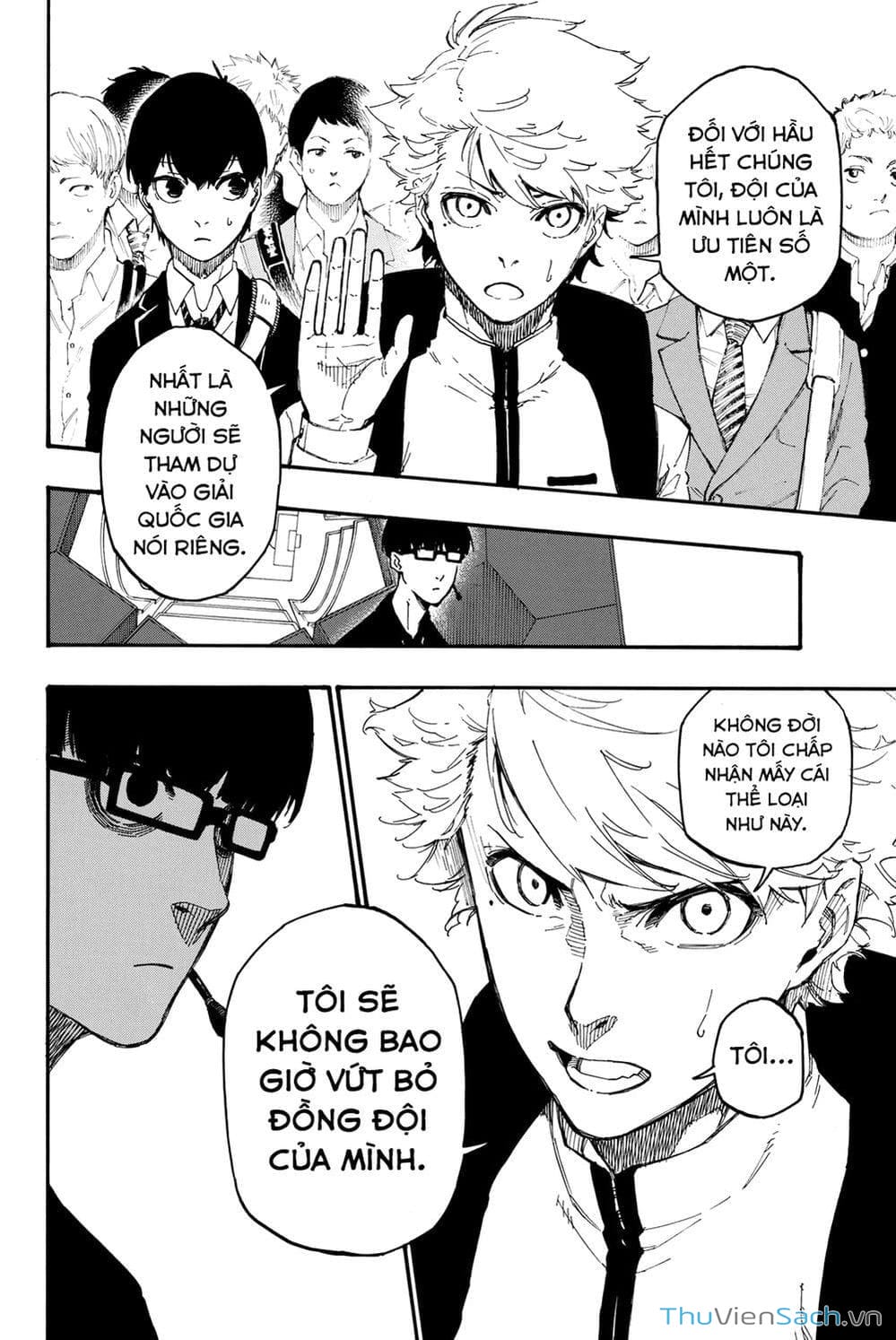 Truyện Tranh Tiền Đạo Số 1 - Blue Lock trang 6