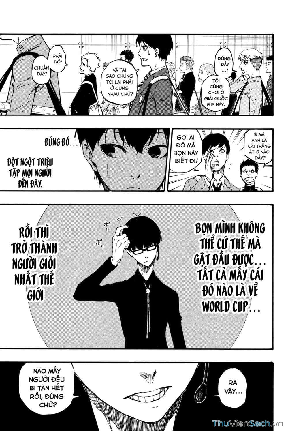 Truyện Tranh Tiền Đạo Số 1 - Blue Lock trang 6