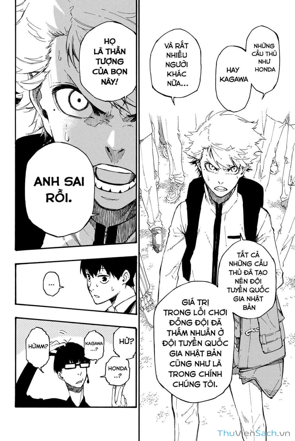 Truyện Tranh Tiền Đạo Số 1 - Blue Lock trang 6