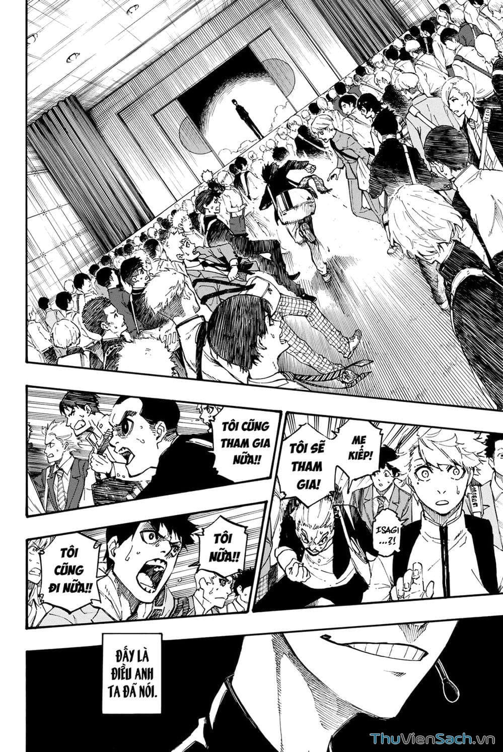 Truyện Tranh Tiền Đạo Số 1 - Blue Lock trang 6