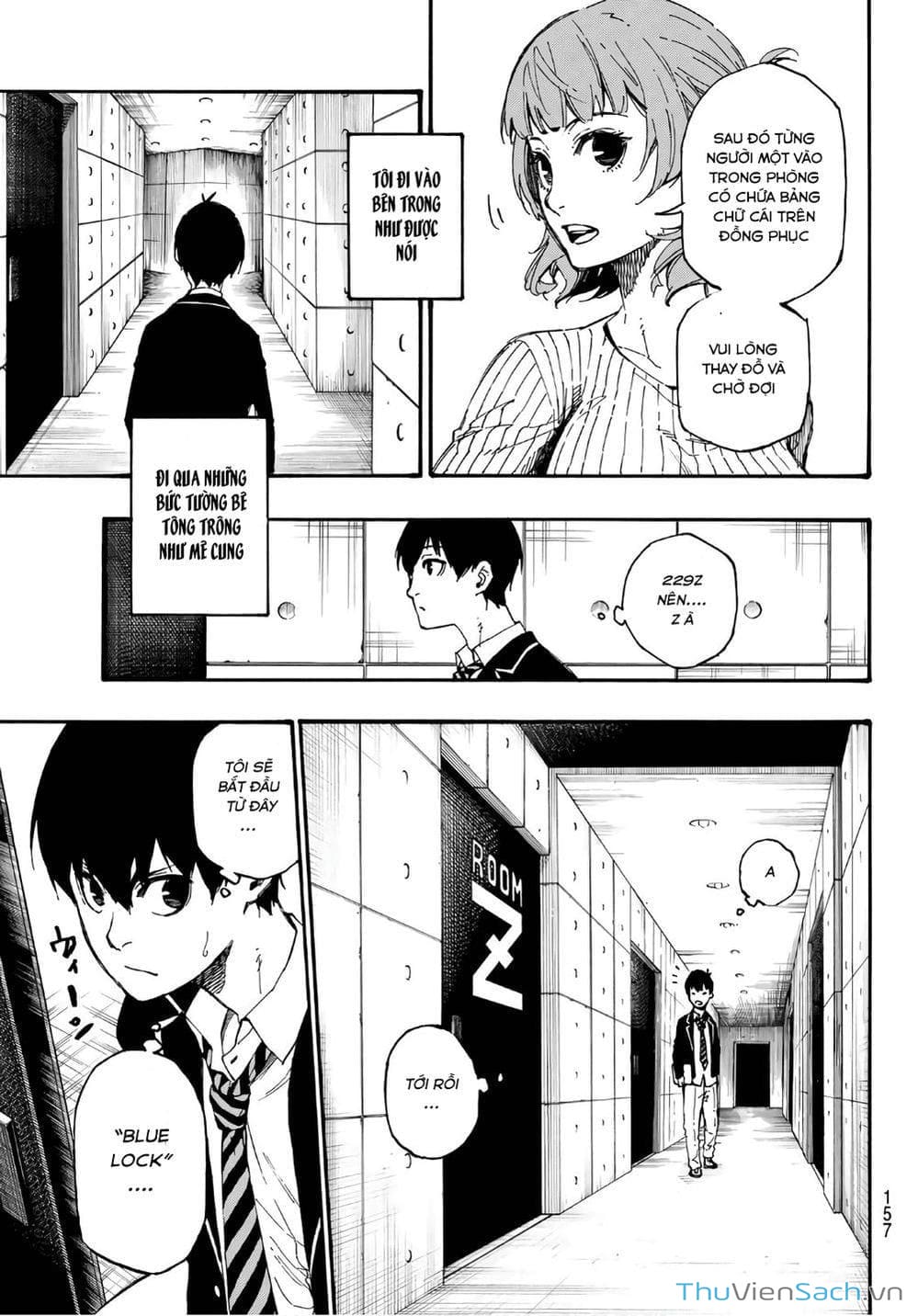 Truyện Tranh Tiền Đạo Số 1 - Blue Lock trang 6