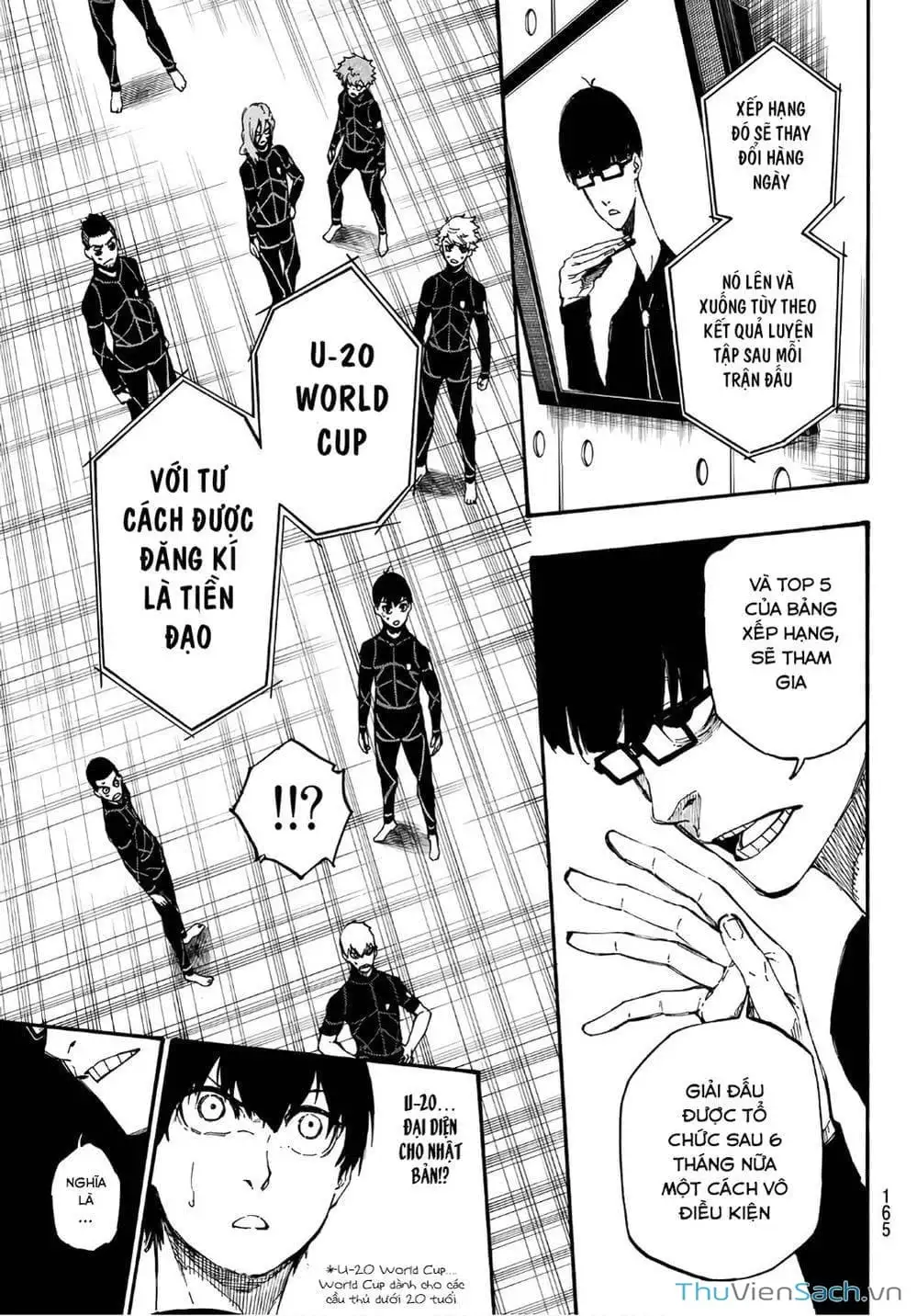 Truyện Tranh Tiền Đạo Số 1 - Blue Lock trang 5
