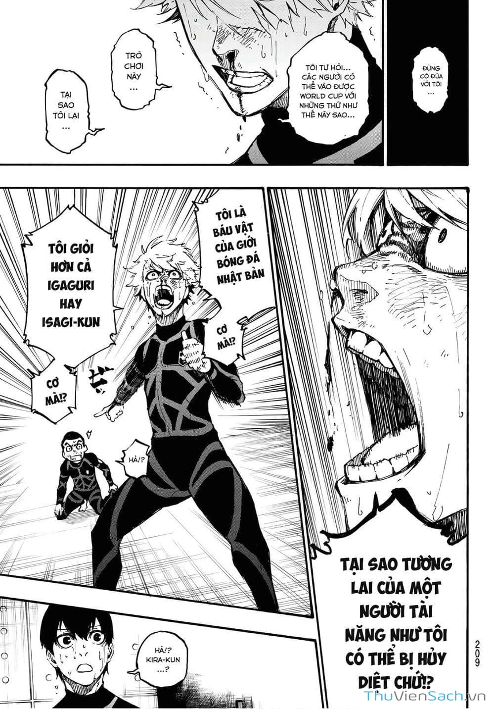 Truyện Tranh Tiền Đạo Số 1 - Blue Lock trang 6