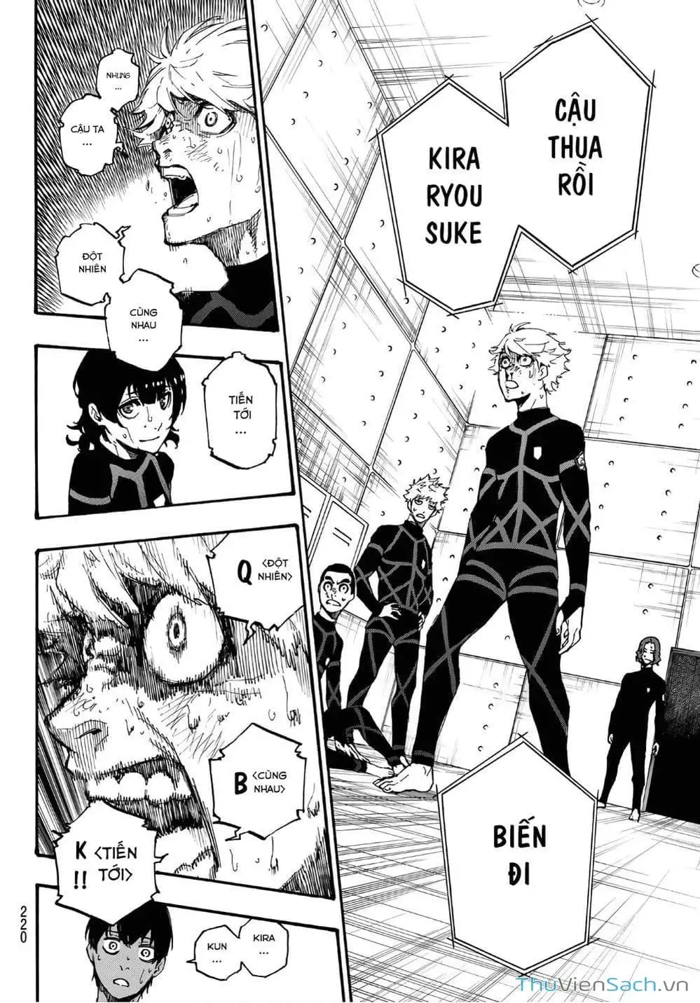 Truyện Tranh Tiền Đạo Số 1 - Blue Lock trang 5